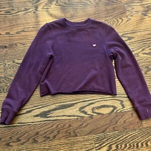Spiritual gangster girls 10 cropped sweatshirt